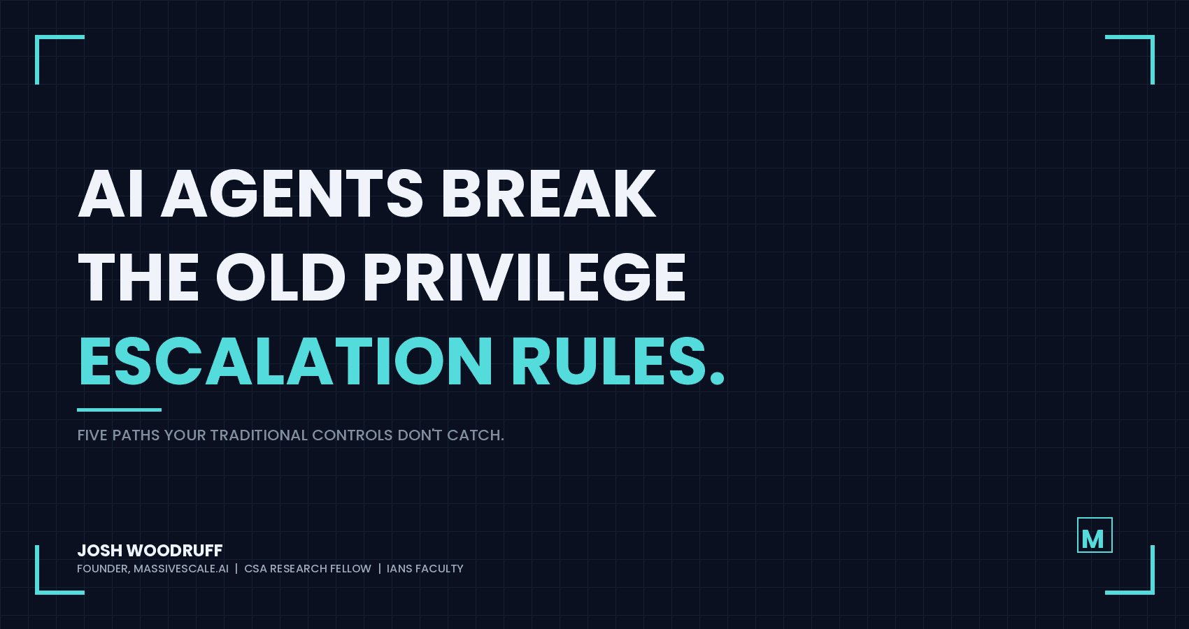 AI Agent Privilege Escalation - Cover