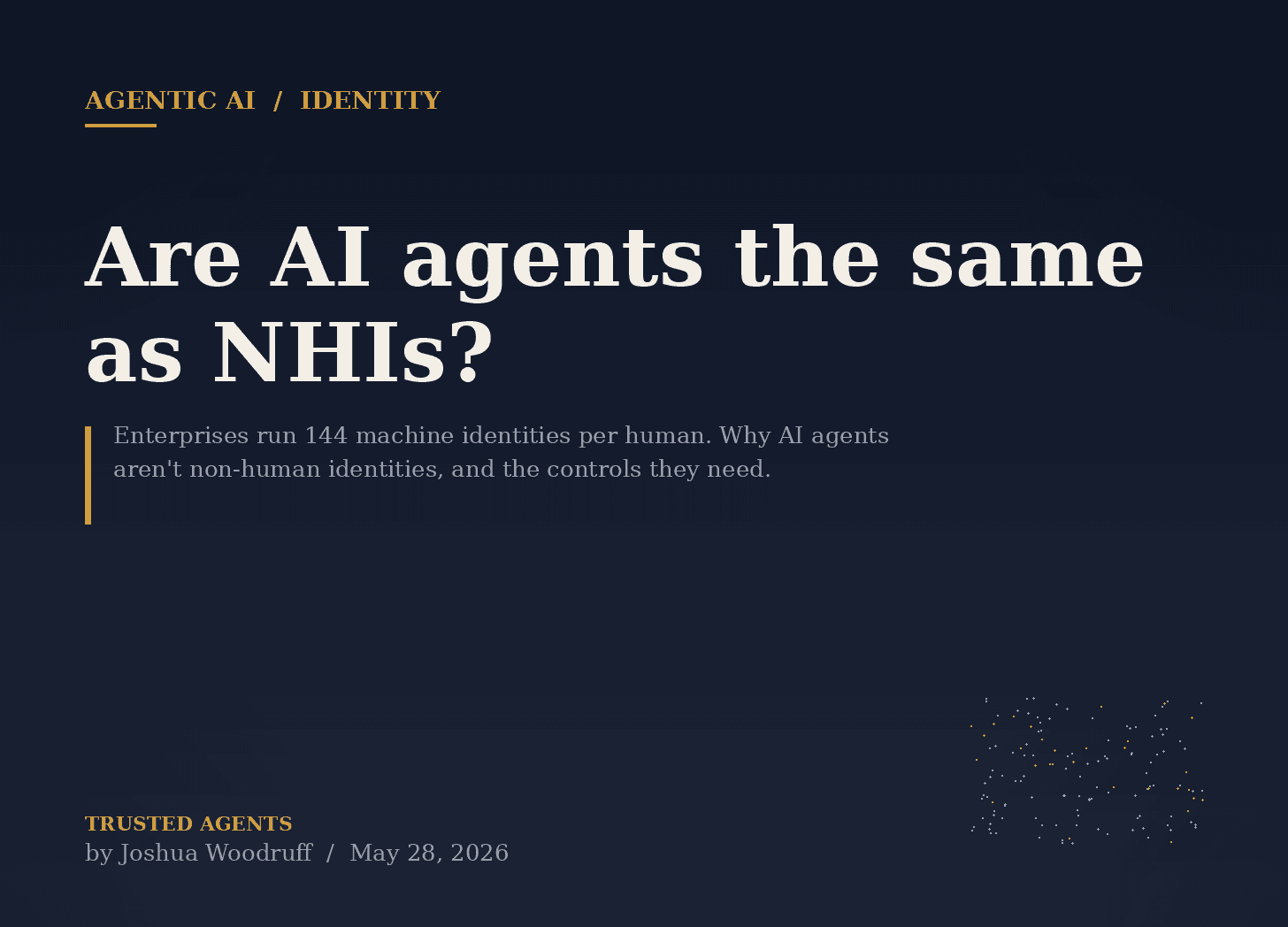 Are AI Agents NHIs - Featured Image