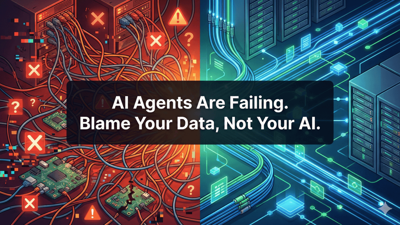 Agents Are Failing, Blame Your Data