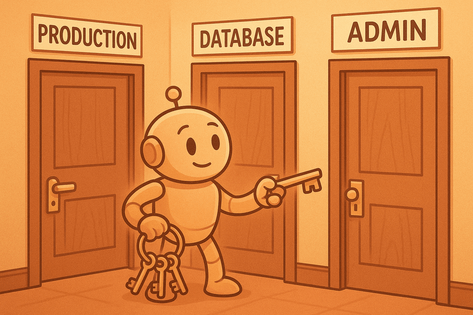 AI agent with permissions